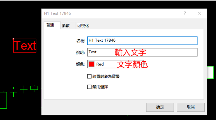 文字與文字標籤的差異與用途上的分類