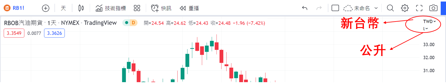 更改汽油單位的方法-02