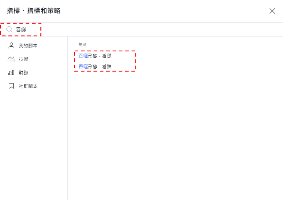 顯示K線形態設置-05