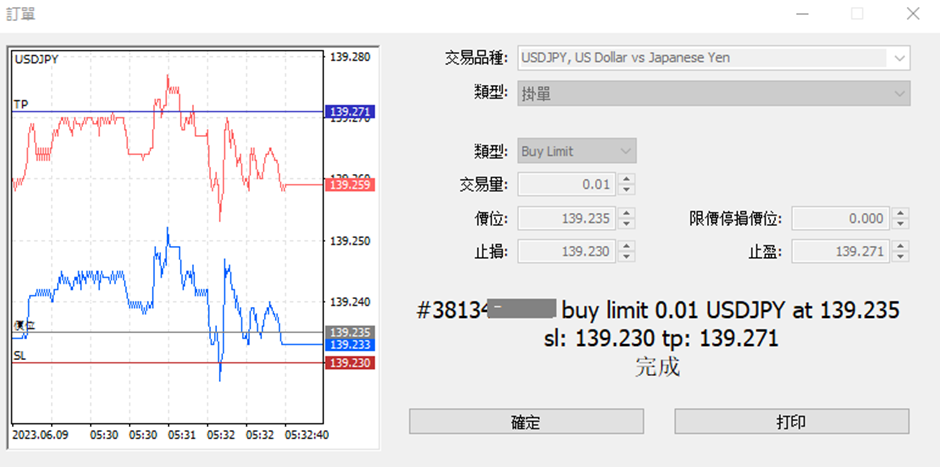 FXTM(富拓)MT5掛單步驟