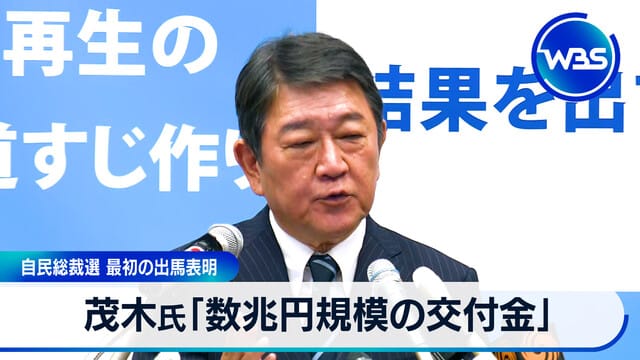 茂木敏充參選自民黨總裁